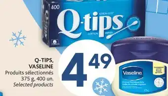 Brunet Q-tips, vaseline produits sélectionnés offer