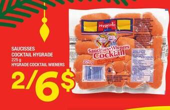 Super C Saucisses cocktail hygrade | hygrade cocktail wieners offer