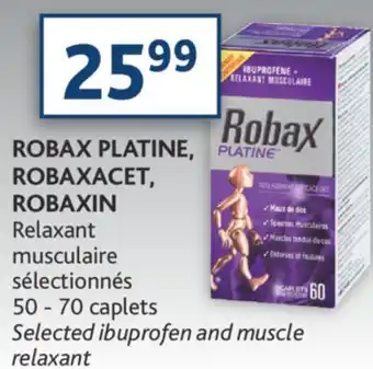 Brunet Robax platine, robaxacet, robaxin relaxant musculaire sélectionnés offer