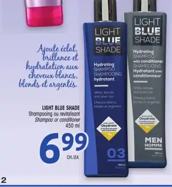 Uniprix Light blue shade shampooing ou revitalisant/shampoo or conditioner offer