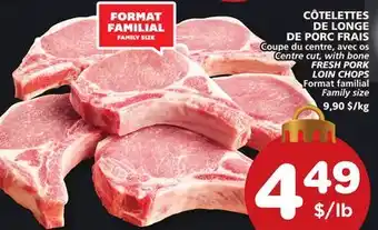 Marches Tradition Fresh pork loin chops offer