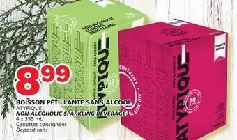 Marches Tradition Atypique non-alcoholic sparkling beverage offer