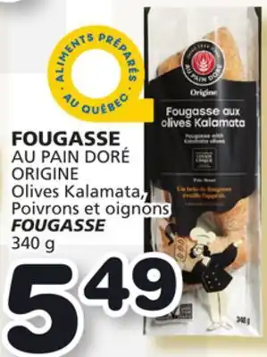 Marches Tradition Au pain doré origine fougasse offer