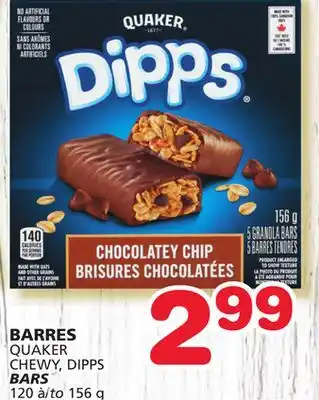 Marches Tradition Quaker chewy, dipps bars offer