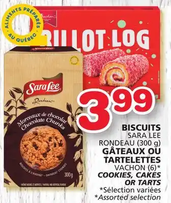 Marches Tradition Sara lee rondeau (300 g) vachon (6)* cookies, cakes or tarts offer