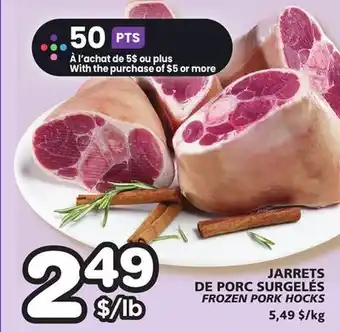 Marches Tradition Frozen pork hocks offer