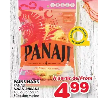 Marches Tradition Panaji naan breads offer