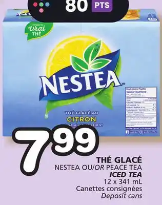 Marches Tradition Nestea or peace tea iced tea offer
