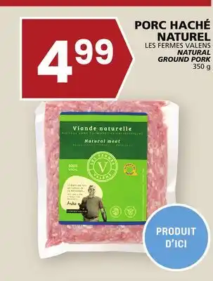 Rachelle-Bery Grocery Les fermes valens natural ground pork offer
