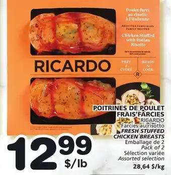 Marches Tradition Ricardo fresh stuffed chicken breasts offer