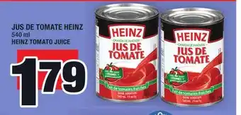 Super C Jus de tomate heinz | heinz tomato juice offer