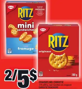 Super C Craquelins christie | christie crackers offer