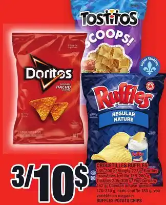 Super C Croustilles ruffles | ruffles potato chips offer
