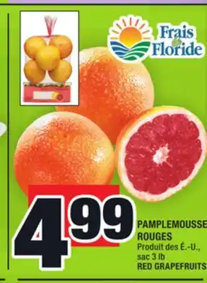 Super C Pamplemousses rouges | red grapefruits offer
