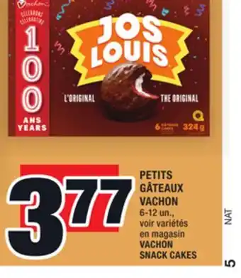 Super C Petits gâteaux vachon | vachon snack cakes offer