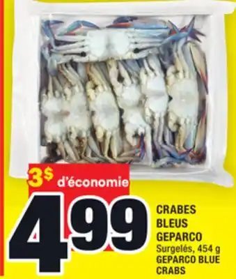 Super C Crabes bleus geparco | geparco blue crabs offer