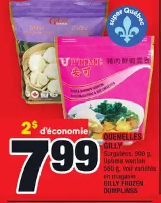 Super C Quenelles gilly | gilly frozen dumplings offer