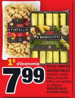 Super C Pâtes farcies irresistibles | irresistibles stuffed pasta offer