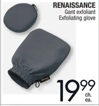 Jean Coutu Renaissance exfoliating glove offer