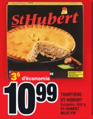 Super C Tourtière st-hubert | st-hubert meat pie offer