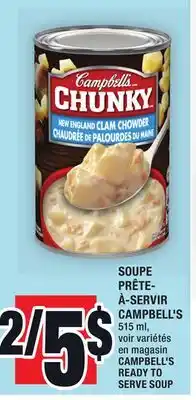 Super C Soupe prête- à-servir campbell's | campbell's ready to serve soup offer