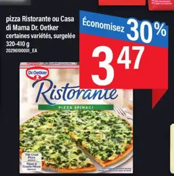 Maxi Pizza ristorante ou casa di mama dr. oetker offer