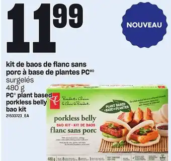 Provigo Kit de baos de flanc sans porc à base de plantes pc, 480 g offer