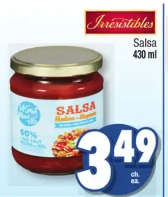 Jean Coutu Irresistibles salsa offer