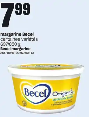 Provigo Margarine becel, 637/850 g offer