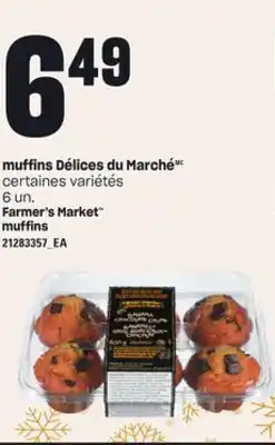 Provigo Muffins délices du marché, 6 un offer