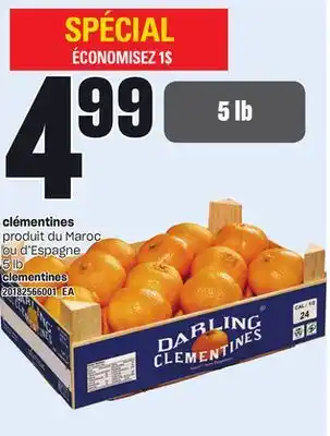 Provigo Clémentines, 5 lb offer