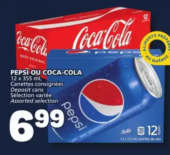 Marché Bonichoix Pepsi or coca-cola offer