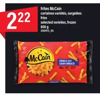 Maxi Frites mccain, 800 g offer