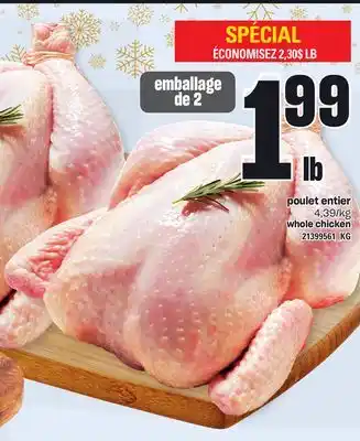 Provigo Poulet entier offer