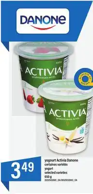 Maxi Yogourt activia danone, 650 g offer