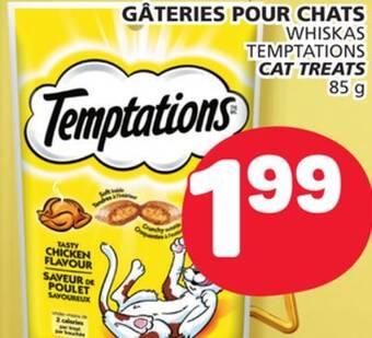Marché Bonichoix Whiskas temptations cat treats offer