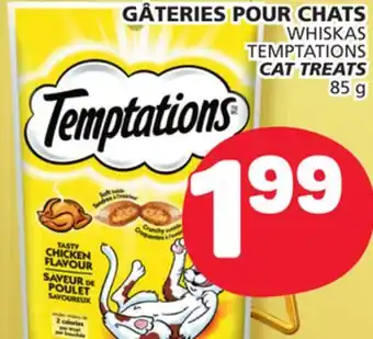 Marché Bonichoix Whiskas temptations cat treats offer