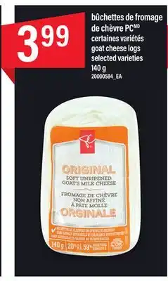 Maxi Bûchettes de fromage de chèvre pcmd 140 g offer