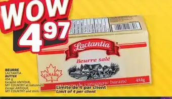 Marché Bonichoix Lactantia butter offer