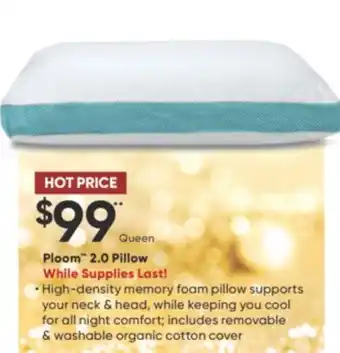 Dormez Vous Ploom 2.0 pillow offer