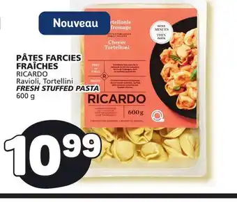 Marché Bonichoix Ricardo ravioli, tortellini fresh stuffed pasta offer