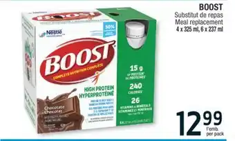 Jean Coutu Boost meal replacement offer