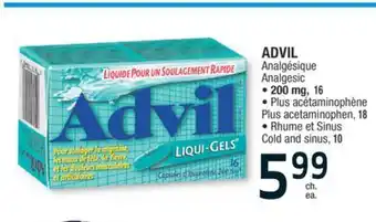 Jean Coutu Advil analgesic offer