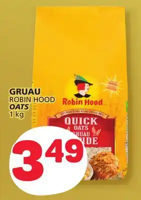 Marché Bonichoix Robin hood oats offer