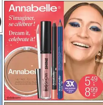 Jean Coutu Annabelle selected products offer