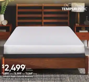 Dormez Vous Tempur-pedic cloud es mattress offer