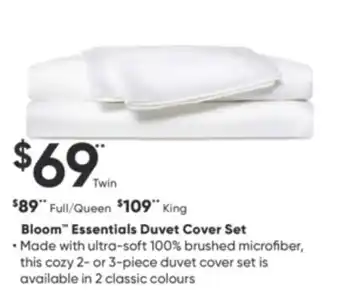 Dormez Vous Bloom essentials duvet cover set offer