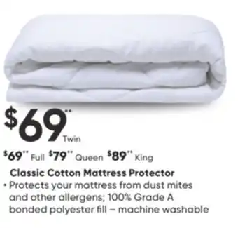 Dormez Vous Classic cotton mattress protector offer