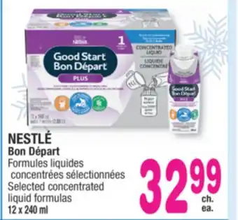 Jean Coutu Nestlé bon départ selected concentrated liquid formulas offer