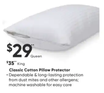 Dormez Vous Classic cotton pillow protector offer